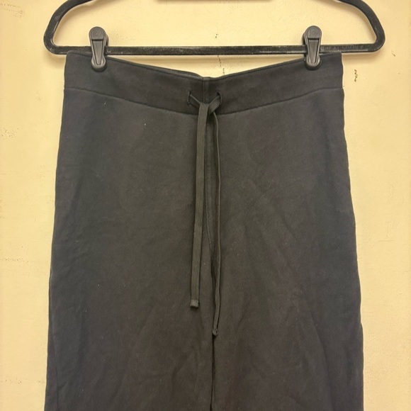 Carbon38 Straight Leg Sweatpants French Terry Organic Cotton Sweatpants BLK XS - Picture 7 of 12